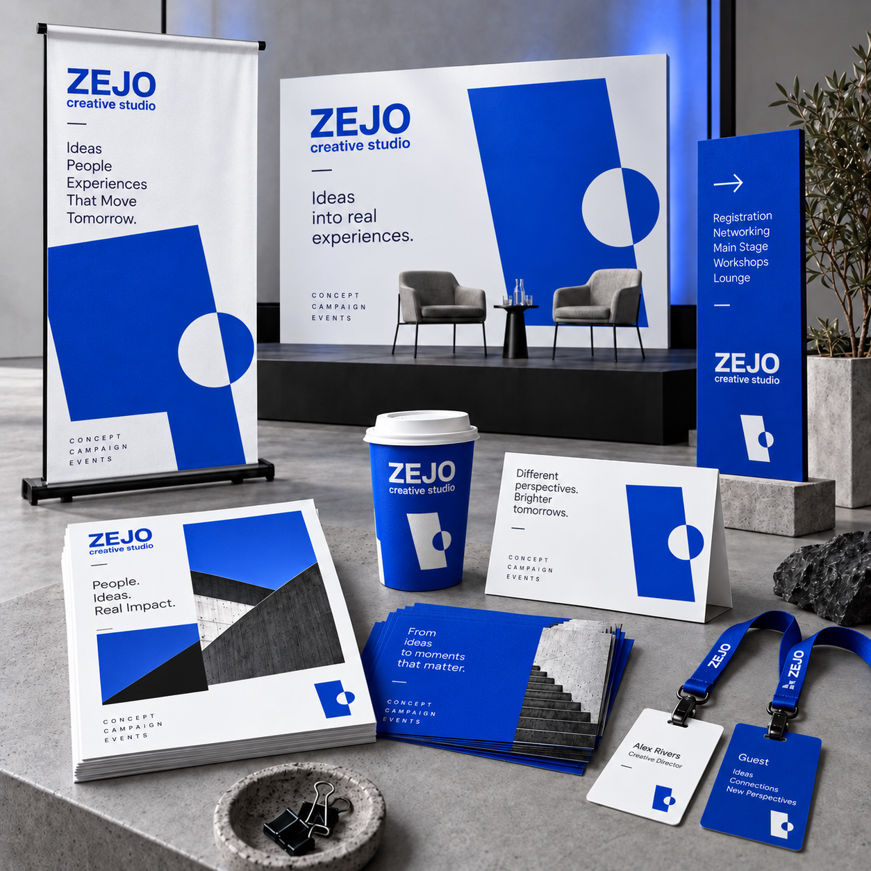 Visual bij Concept, campagne & events